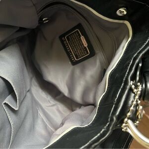 Vintage signature Coach bag!